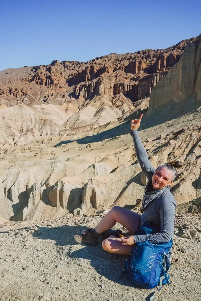 Me on the Golden Canyon Trail Death Valley