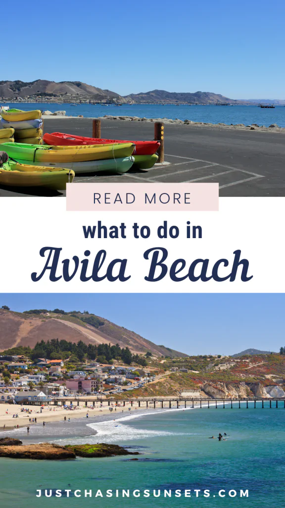 what to do in Avila Beach