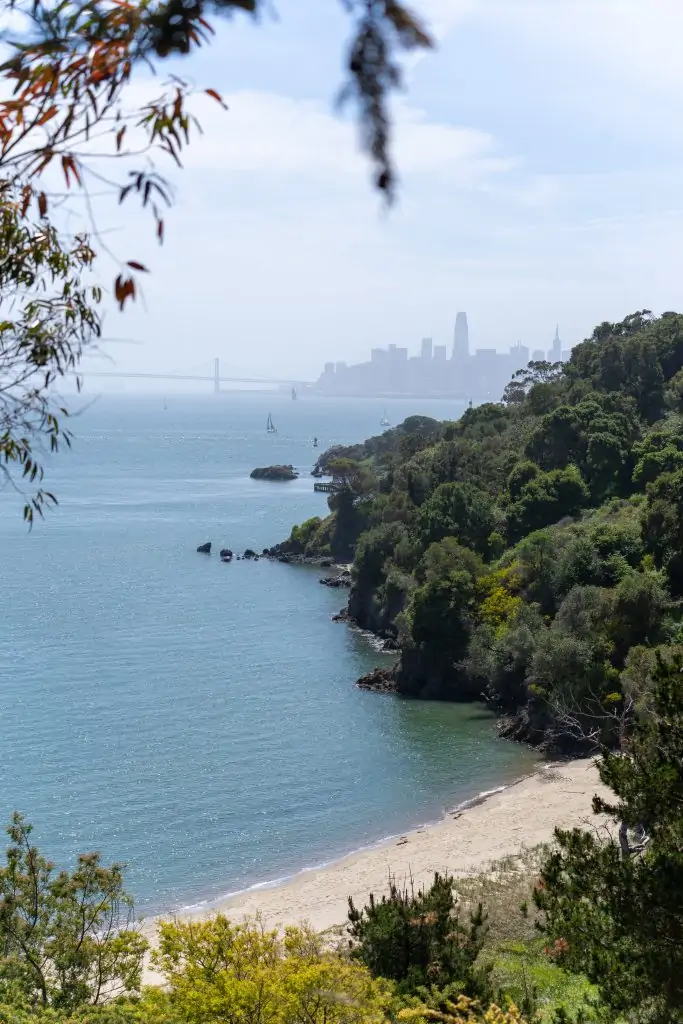 Quarry Beach on Angel Island