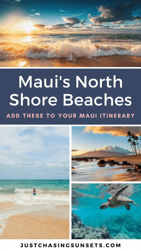 Maui's north shore beaches are a must visit during your trip to Maui. Read this guide to find the four BEST beaches in Maui's north shore to add to your Maui itinerary.