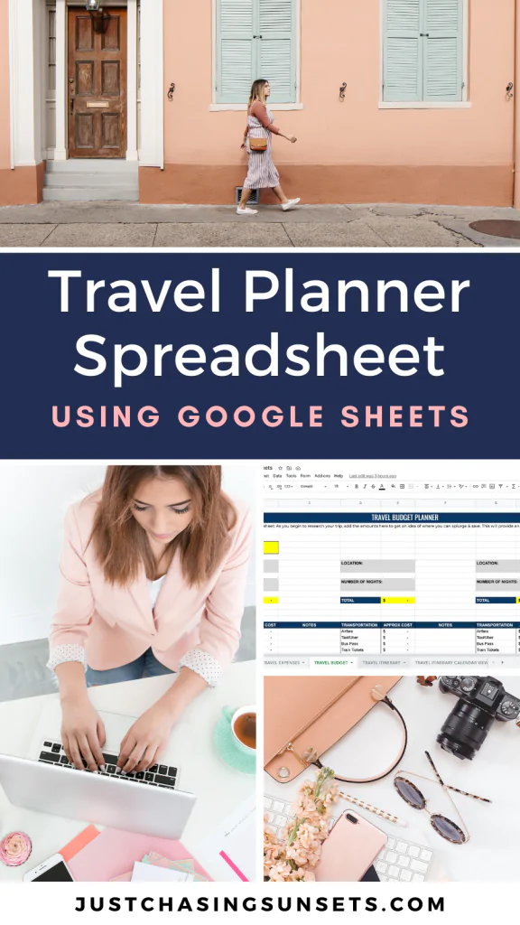 Stay on Budget with Google Sheets Travel Itinerary Planner