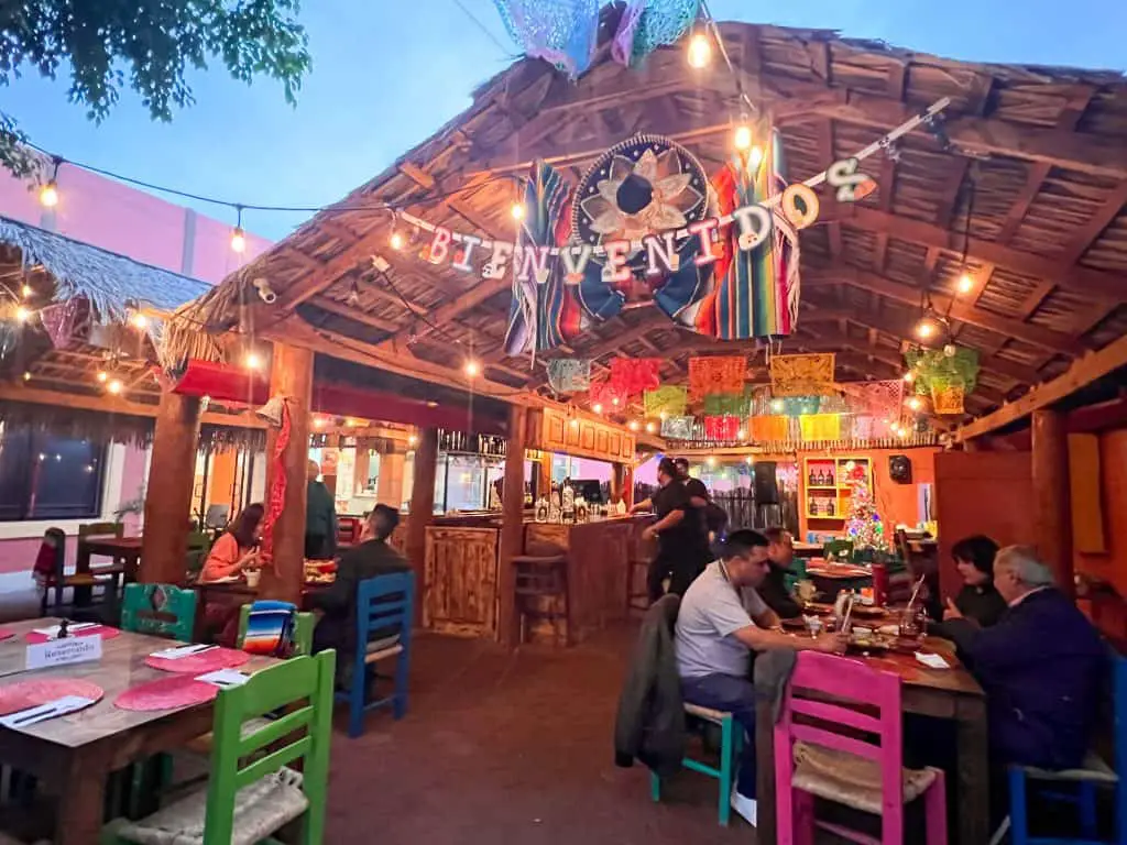 Orlando's restaurant in Loreto, Mexico