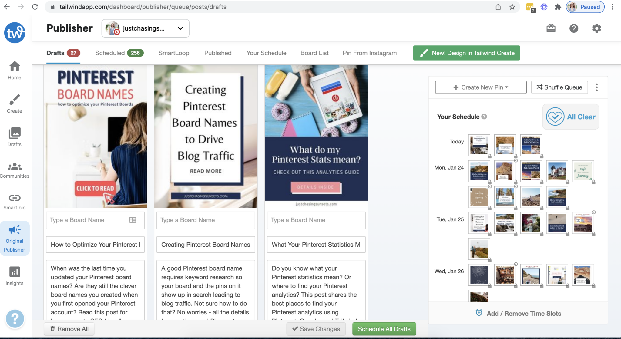 How To Schedule A Pin On Pinterest Just Chasing Sunsets