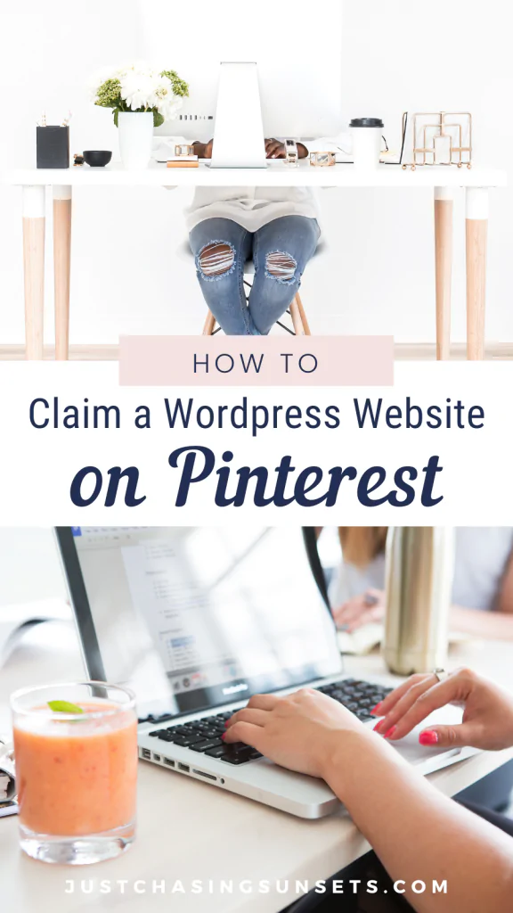 claim a wordpress website on Pinterest