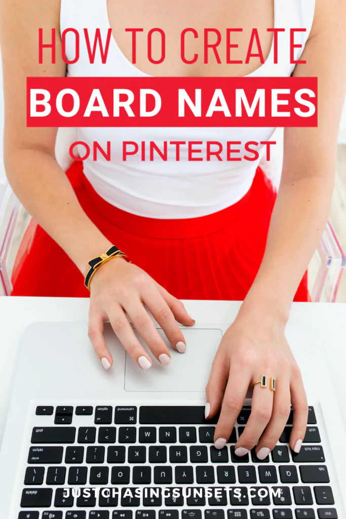 how to create board names on pinterest