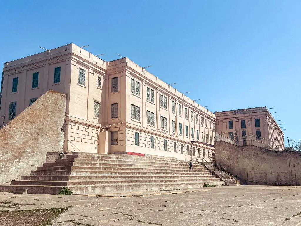 Alcatraz recreation yard