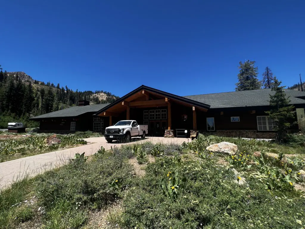 Kohm Yah-mah-nee Visitor center in Lassen National Park.