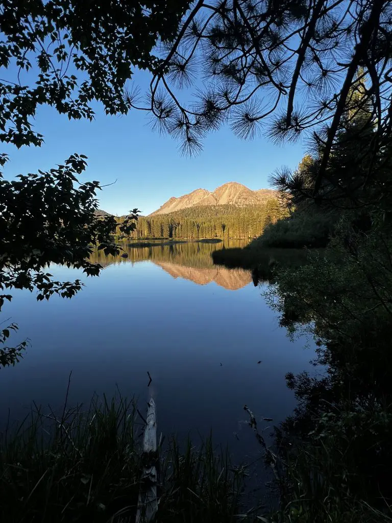 Manzanita Lake in Lassen National Park