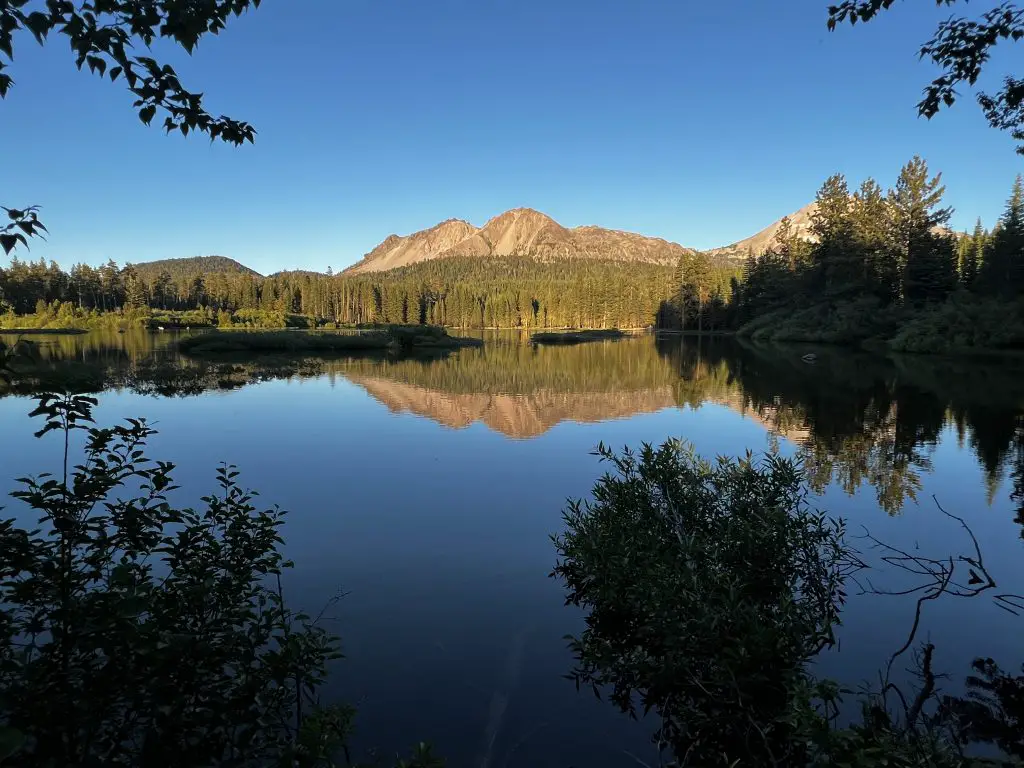 Manzanita Lake in Lassen National Park