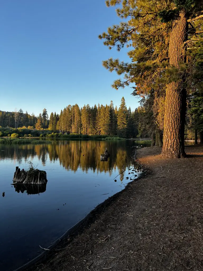 Manzanita Lake in Lassen National Park