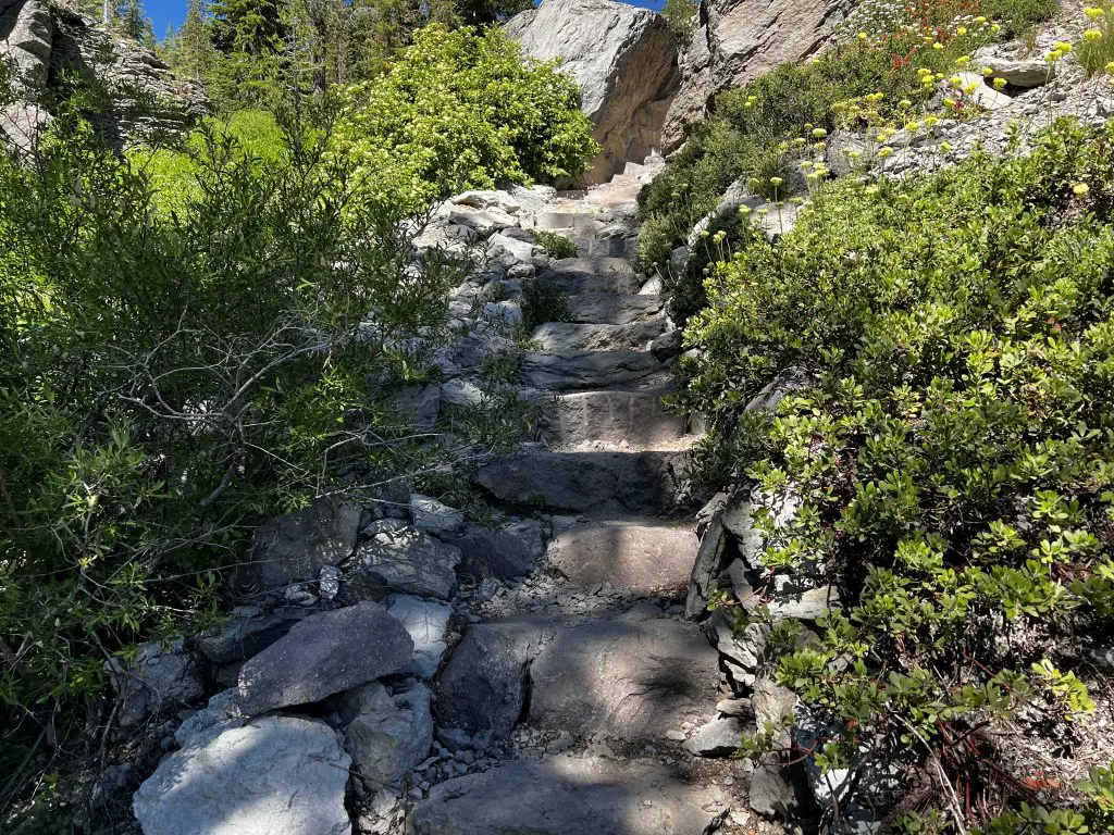 Kings Creek Falls trail in Lassen National Park