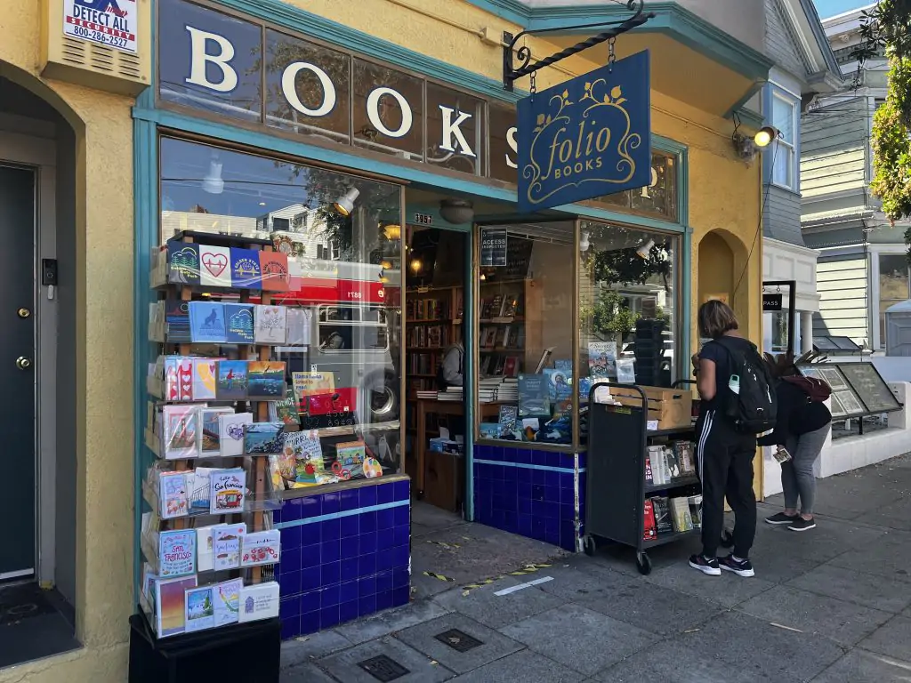 Folio Books Bookstore in Noe Valley
