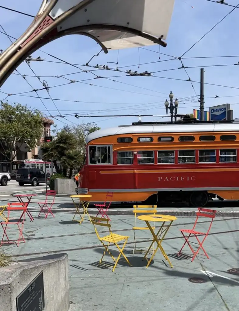 F Street Car in San Francisco