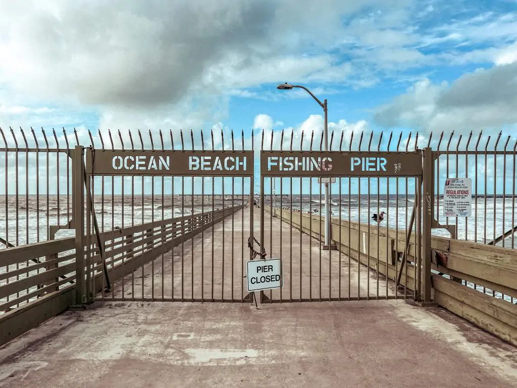 Ocean Beach Municipal Pier.