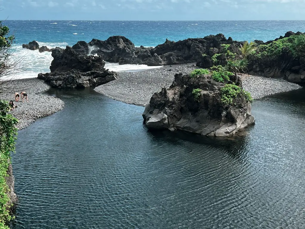 Venus pools on the Road to Hana, Maui.