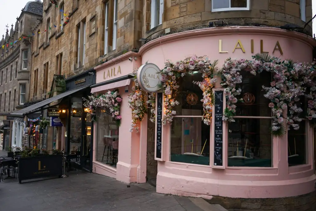 Cockburn Street in Edinburgh, Scotland