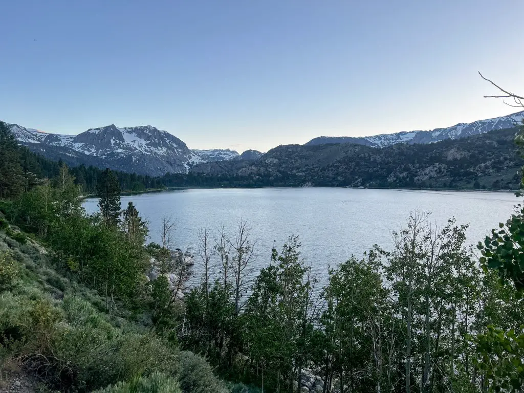 June Lake Loop scenic drive.