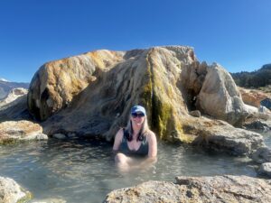 Travertine Hot Springs, California.
