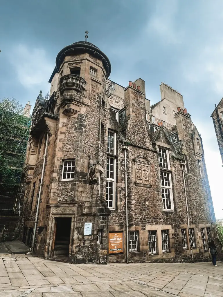 The Writer's Museum in Edinburgh, Scotland