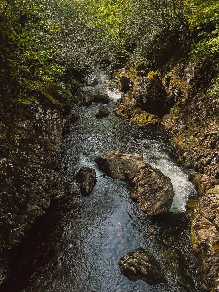 Things to do in Glencoe, Scotland: River flowing near Signal Point trail.