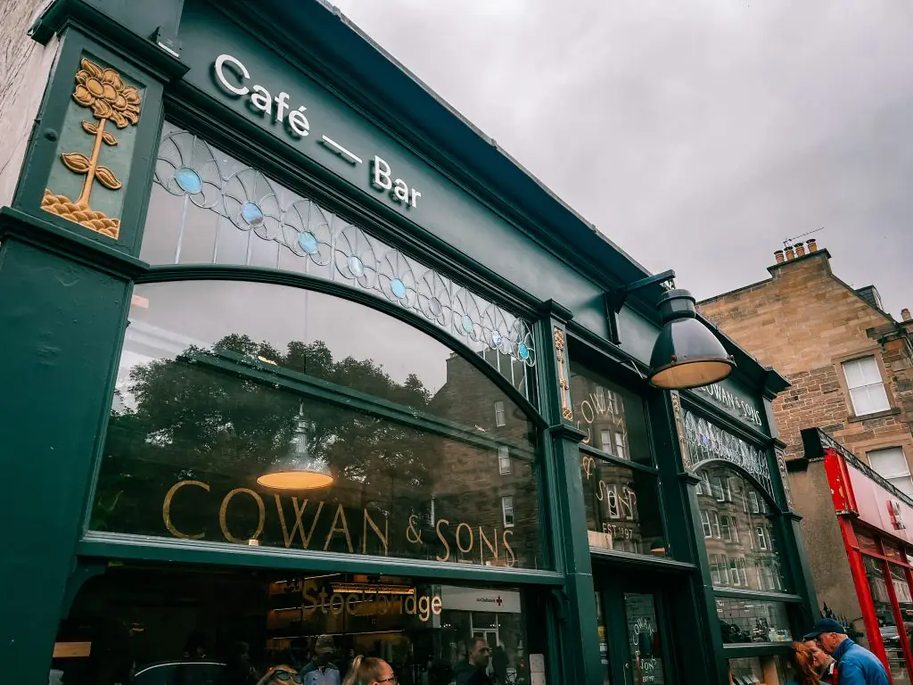 Cowan and Sons in Edinburgh, Scotland