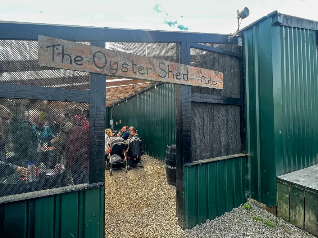 The Oyster Shed on the Isle of Skye, Scotland.