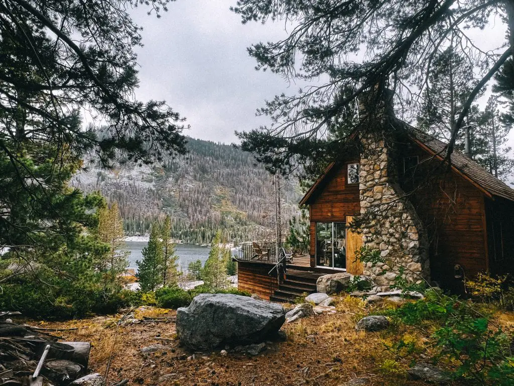 Cozy cabin in South Lake Tahoe, California.