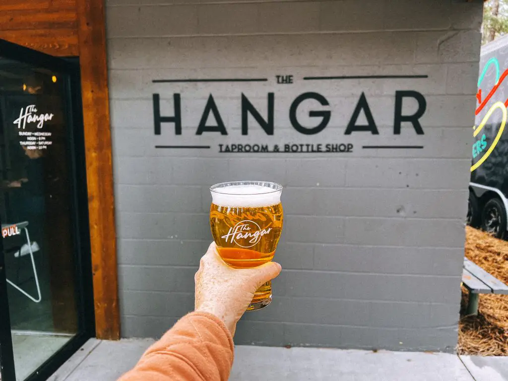 Hangar Brewery in South Lake Tahoe, California.
