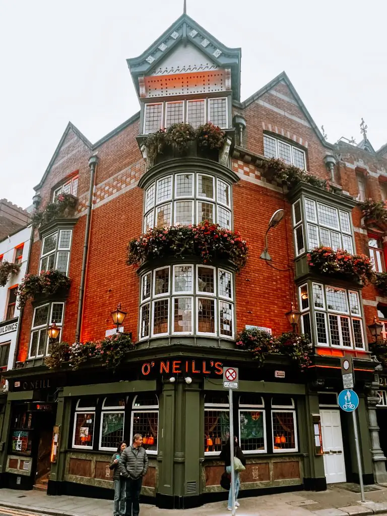 O'Neill's Pub in Dublin, Ireland.