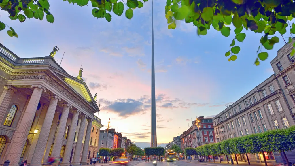 O'Connell Street Dublin, Ireland.