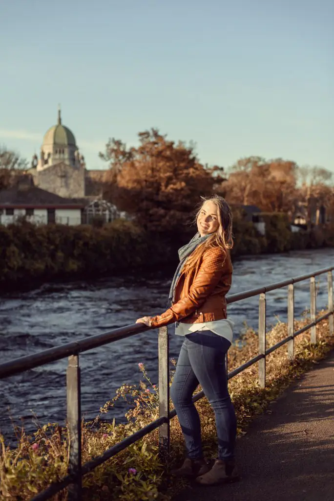 Me near Galway Cathedral in Galway, Ireland.