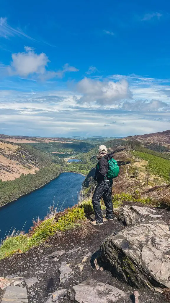 The Spinc Trail in Glendalough, Ireland.