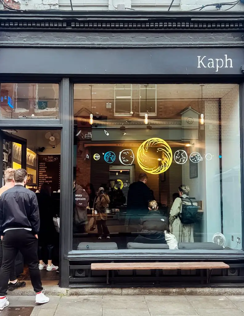 Kaph coffee shop in Dublin, Ireland.