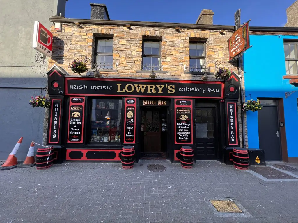 Lowry's Bar in Clifden, Ireland.