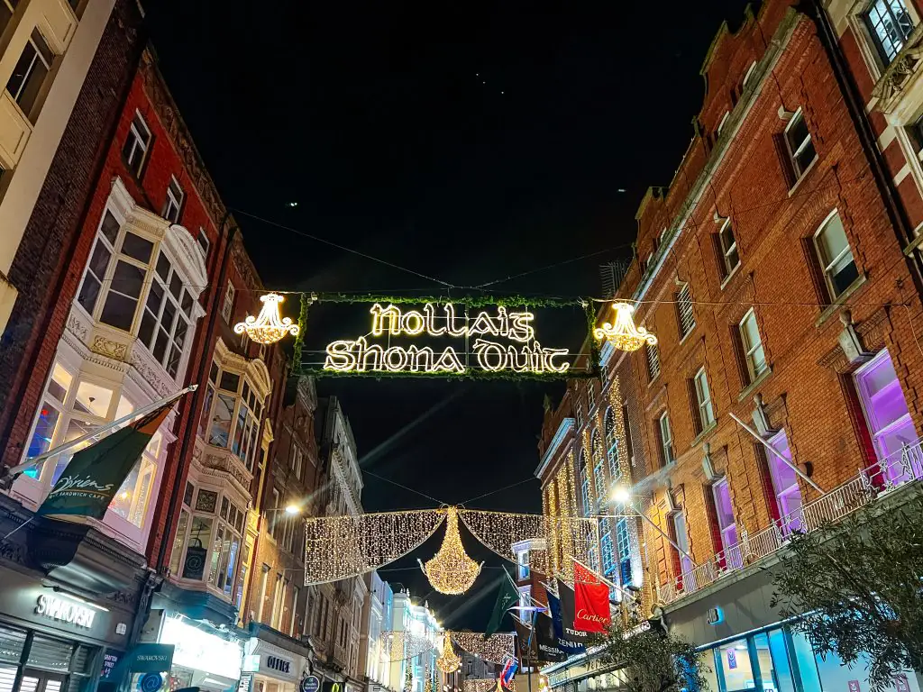 Christmas in Dublin, Ireland