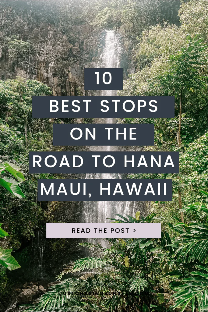 10 best stops on the road to Hana, Maui 