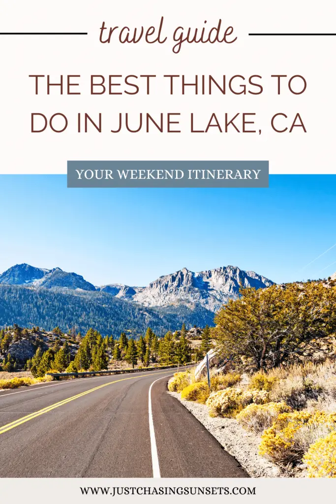 The best things to do in June Lake, CA.