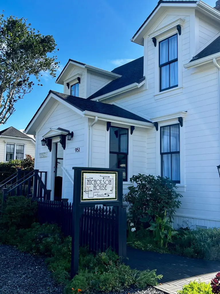 Nicholson House in Mendocino, CA