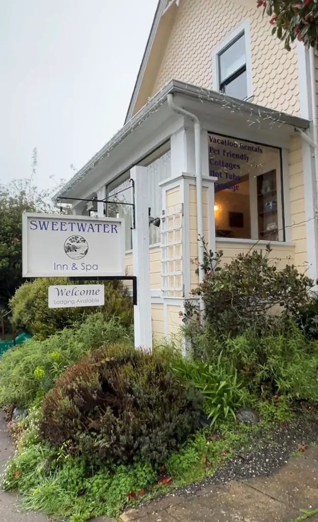 Sweetwater Inn & Spa in Mendocino, CA.