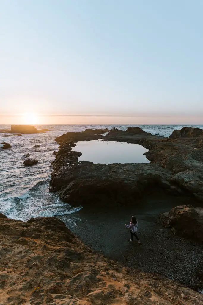 Glass Beach in Fort Bragg, CA