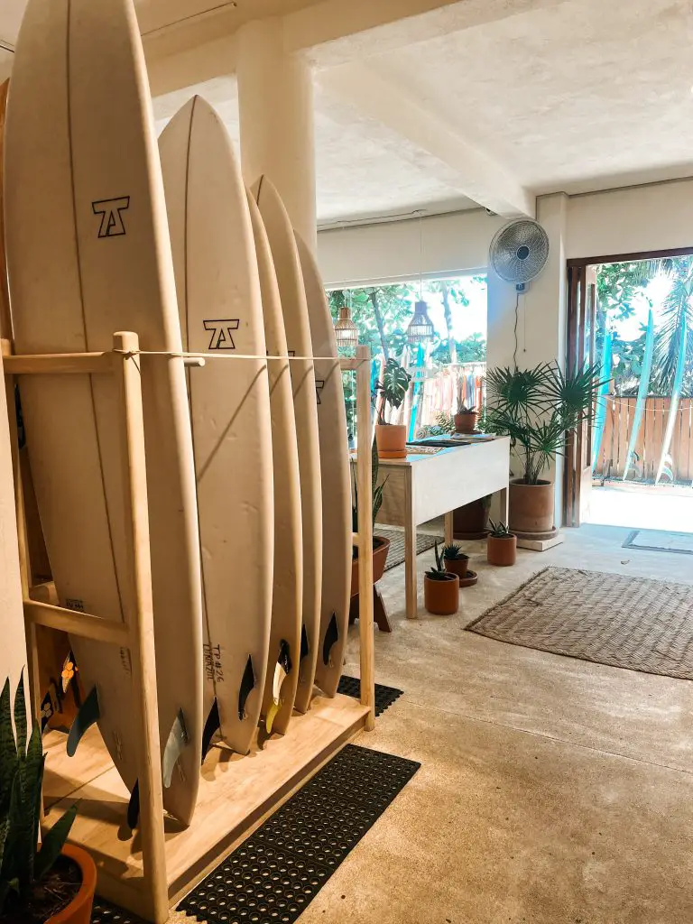Surf shop in Sayulita