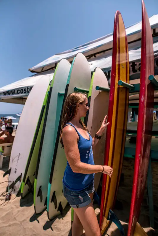 Surfboards in Sayulita