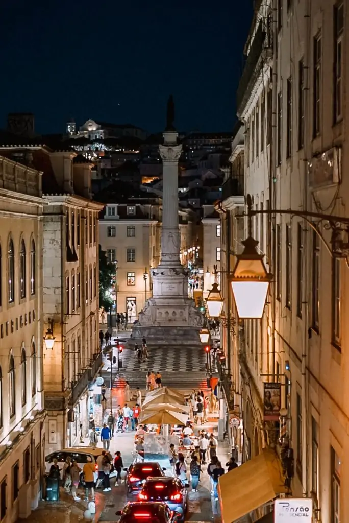Bairro Alto Views in Lisbon, Portugal.