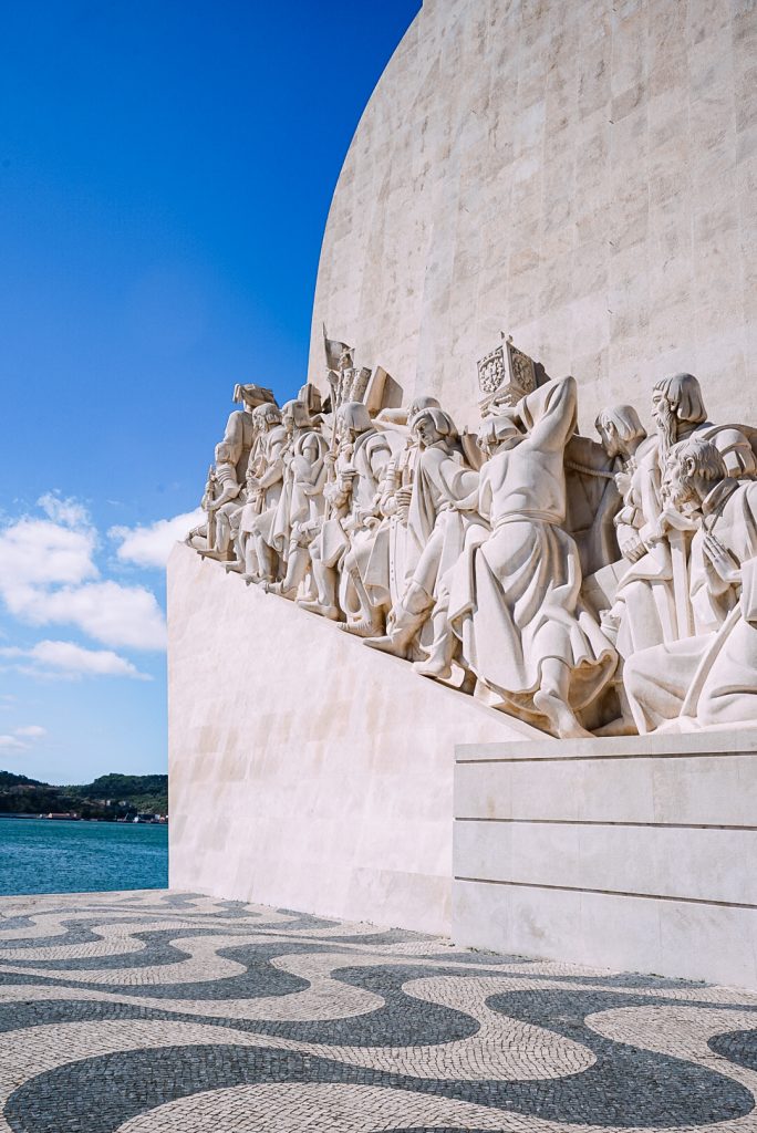 Monument of Discoveries in Lisbon, Portugal.