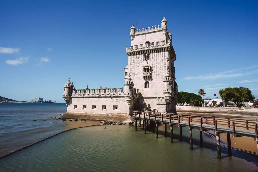 Belém tower in Belém Portugal.