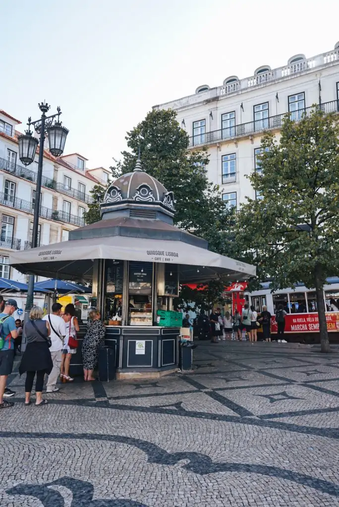 Quiosque Cafe in Lisbon, Portugal