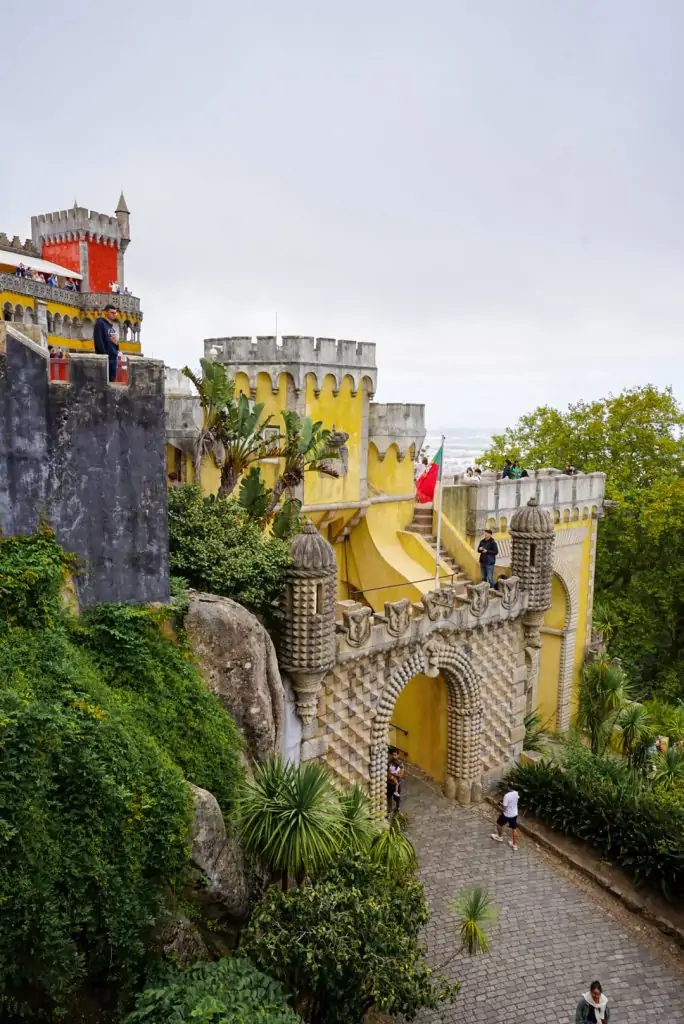 Sintra Castle in Lisbon.