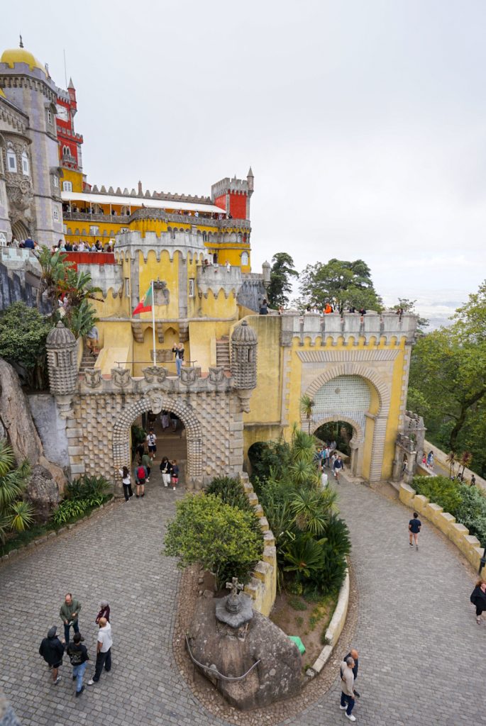 Castle at Sintra, Portugal.