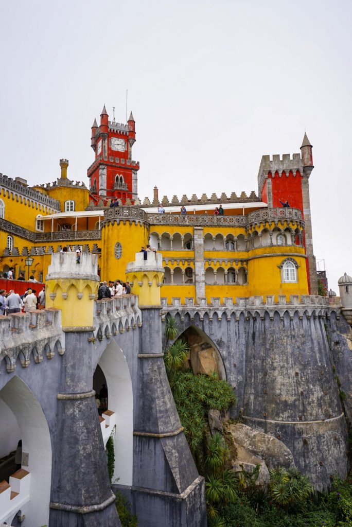 Castle at Sintra, Portugal.