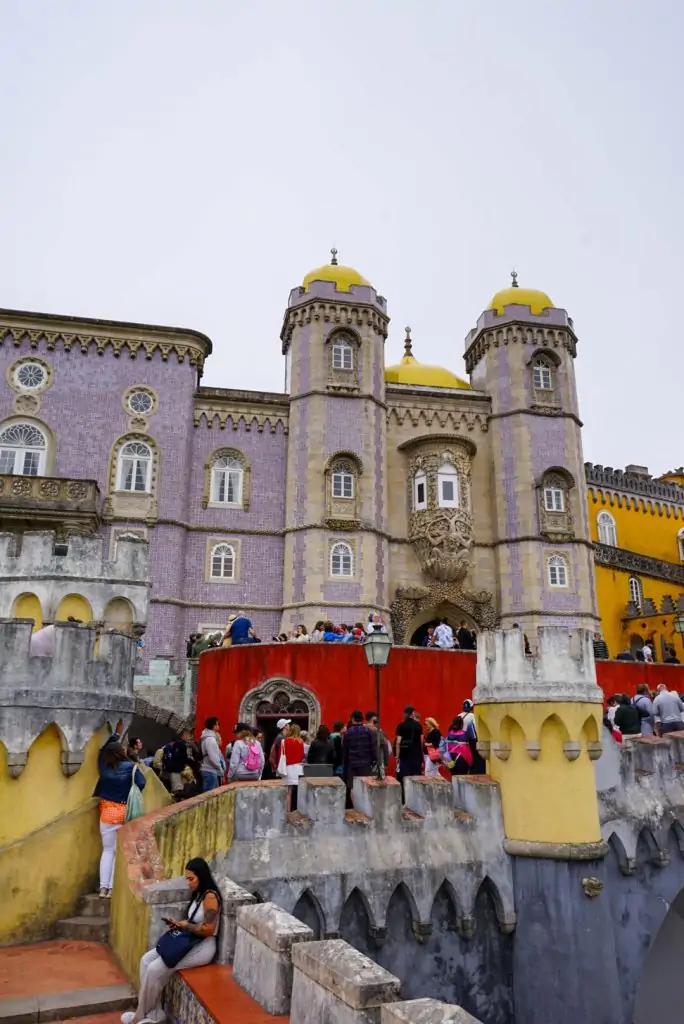 Sintra Castle in Lisbon.